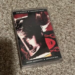 Warner Bros. Red and Black Cassette Tape